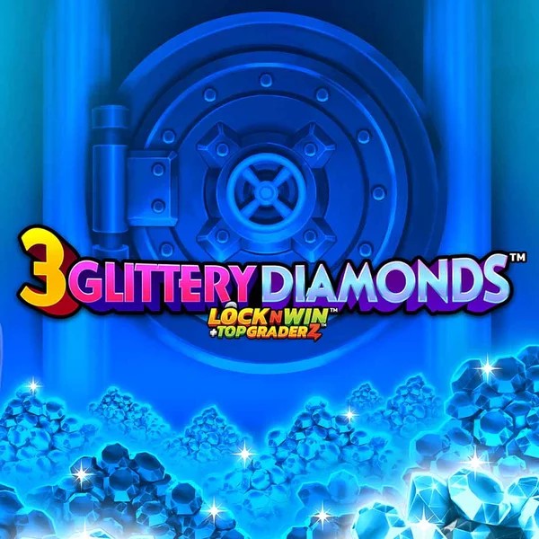 3 Glittery Diamonds by PearFiction Studios, showcased at uitschot.com – game logo
