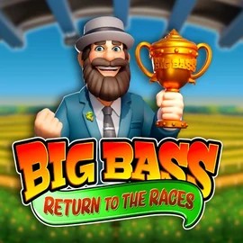 Big Bass Return to the Races logo – Slots by Pragmatic Play at Lucky 7 Casino