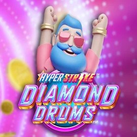 Hyper Strike Diamond Drums online game logo by Gameburger Studios on uitschot.com